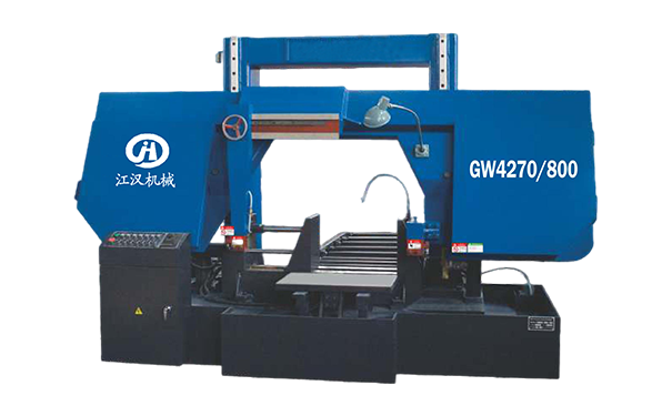 黑水GW4270/800双柱龙门卧式带锯床
