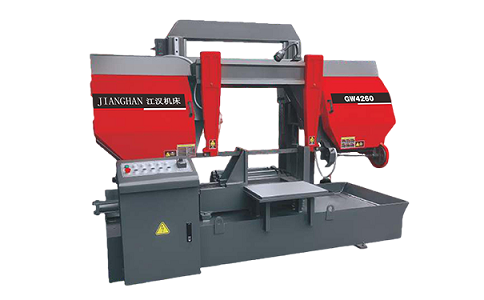 黑水龙门带锯床运行中途停止切割产生的原因是什么？